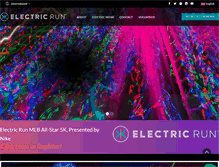 Tablet Screenshot of electricrun.com
